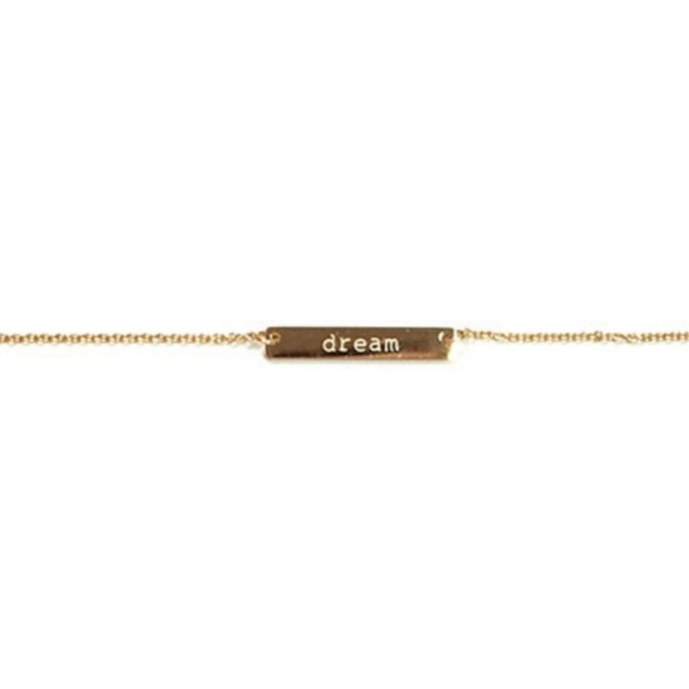 Jook & Nona • dream Tag Necklace 18"